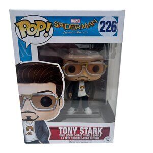 Tony Stark Marvel Spider-Man Homecoming #226 Bobble-Head Funko Pop